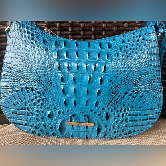 NWT Brahmin Shayna in VIBRANT AZURE Melbourne Crossbody